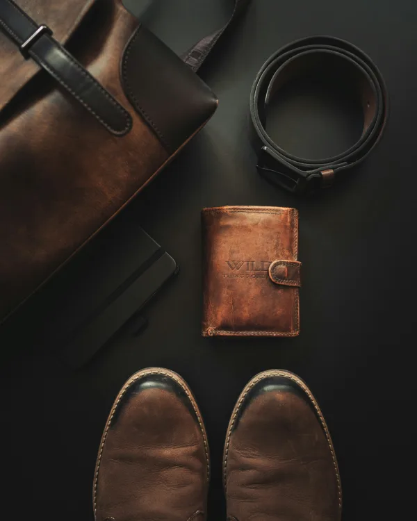 Leather wallet and belt conditioning service — The Shine Drop Calgary leather care